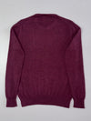 Polo Ralph Lauren Burgundy Merino Wool Crewneck Sweater – (S)