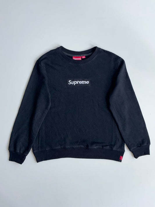 Supreme Box Logo Crewneck Sweatshirt Black (S)