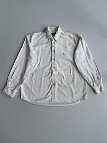 Polo by Ralph Lauren Denim Button-Up Shirt Off White (2Xl)