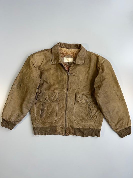 !              Super Premium Original Leather Jacket (RARE) (L)