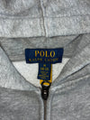 Polo Ralph Lauren | Grey Zip-Up Hoodie (XS)