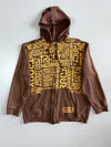 Adidas | Tracy McGrady Zip Hoodie Brown | (XL)