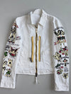 Dsquared2 Tattoo Flash Print Zip Jacket (S)