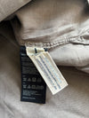 Tommy Hilfiger Grey Ruffle Placket Button-Up Shirt Women’s (XS)
