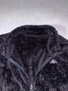 Kappa Black Sherpa Fleece Zip Jacket (XL)