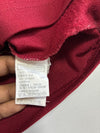 The North Face Performance Polo Shirt | Tonal Logo | Burgundy (L)