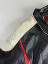 Vintage Stallion California USA Flag Leather Racing Jacket (L/XL)