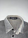 Overkill Inc | Grey Denim Snap Button Shirt (S)
