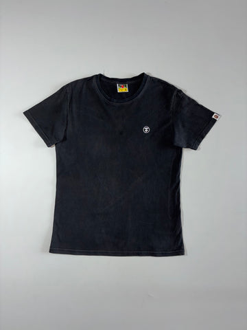 Bape AAPE Small Logo T-Shirt  Black (M)