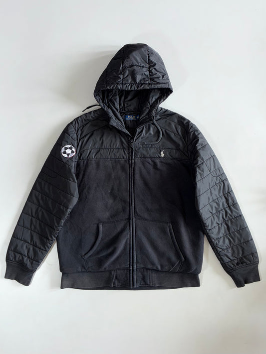 Polo Ralph Lauren Black Hooded (L/Xl)