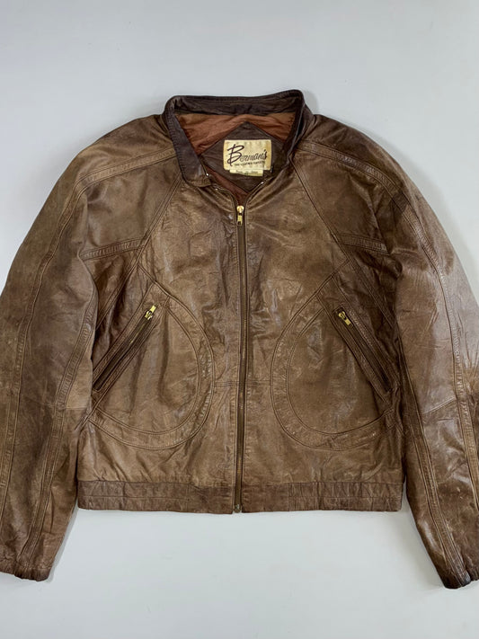 Bernan’s Heavy Premium Original Pure Leather Jacket (XL)
