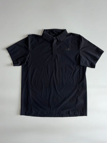 The North Face Short Sleeve Polo – Black (XL)
