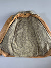 Vera Pelle Genuine Leather Jacket w/ Shearling Collar (Xl)
