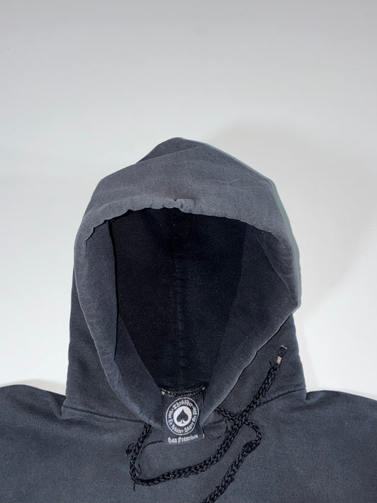 Thrasher Skategoat Pullover Hoodie – Faded Black (XL)