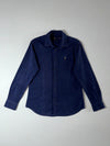 Polo Sport Ralph Lauren Navy Denim Button-Up Shirt (M)