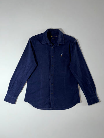 Polo Sport Ralph Lauren Navy Denim Button-Up Shirt (M)