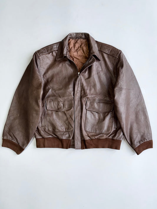 Super Premium Original Pure Leather Jacket (2XL)