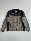 Harley-Davidson Genuine MotorClothes Quilted Convertible Jacket / Vest in Grey & Black (XL)
