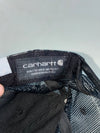 Carhartt Black Canvas Mesh-Back Trucker Cap – Minimal Blank Front (Adjustable)