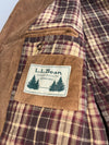 Vintage L.L.Bean Brown Corduroy Plaid-Lined Hunting Sport Coat Blazer (2XL/3XL)