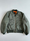 Beams MA-1 Bomber Jacket – Sage Green (XL)