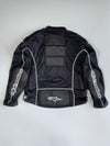 Alpinestars Original Black Mesh Motorcycle Racing Jacket (PADDED) (XL)