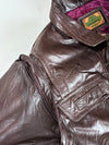 Vintage Premium Original Bomber (Detechable Arms) Leather Jacket (2XL)