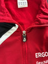 Adidas ERGO Victoria Red & Black 3-Stripes Track Jacket(XL)