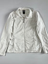 The North Face Women's Full-Zip Fleece Jacket – White (M)