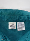 Disney Store Teal Denim Shirt – Mickey & Donald Embroidered, (2XL)