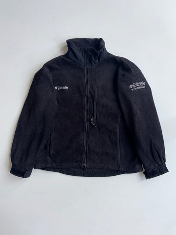 Columbia Titanium Black Fleece Full-Zip Jacket Women’s (M)