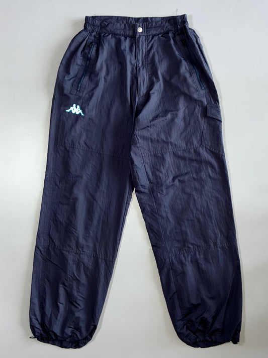 Kappa | Navy Nylon Cargo Track Pants Elastic (W:26|L:40)