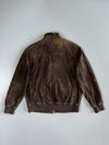 Brooks Brothers Premium Original Double Zipper Sued Leather Jacket (L)