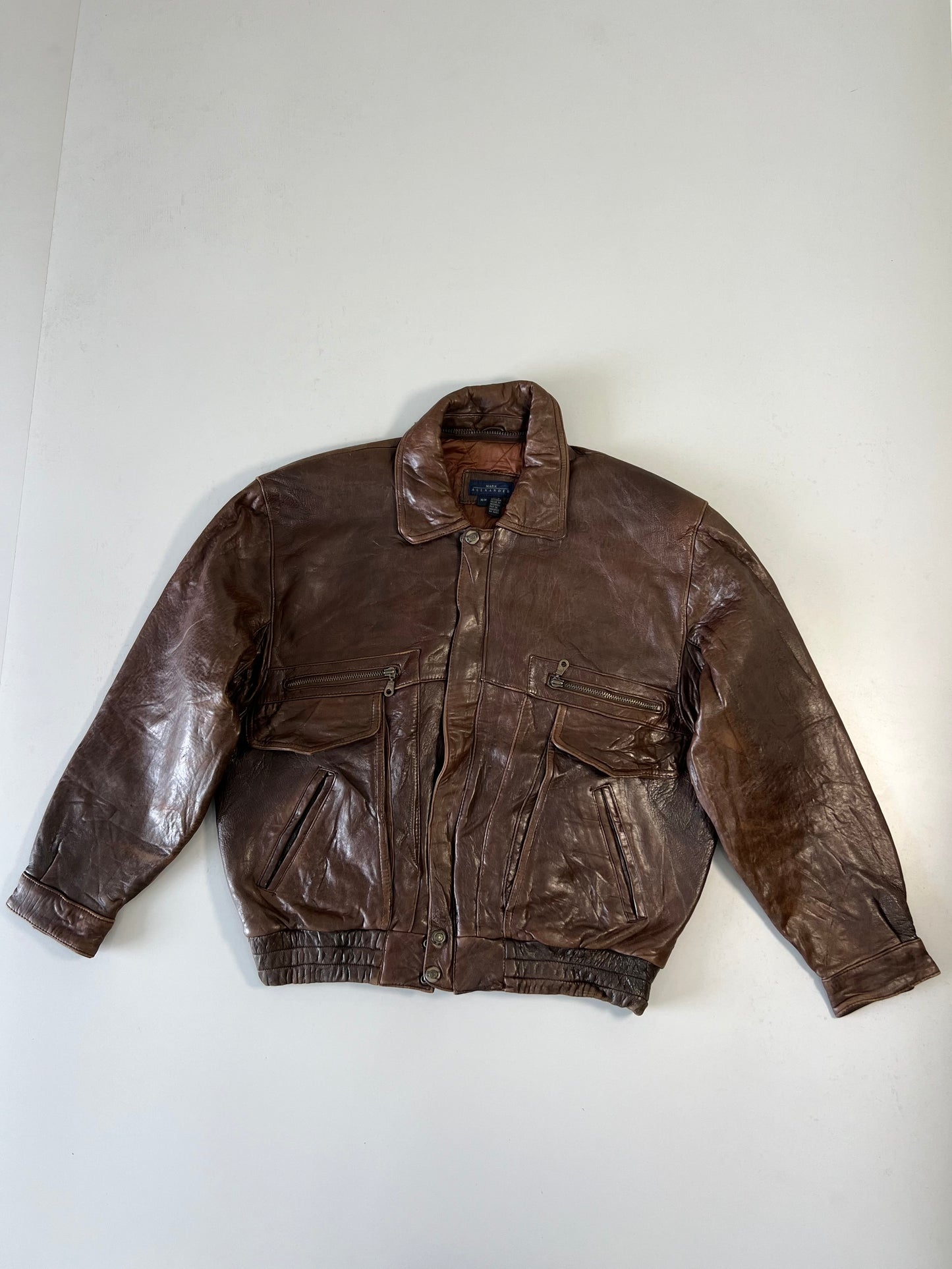 ZSuper Premium Original Leather (RARE) (Designer) Jacket (L/Xl)