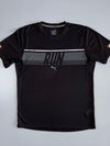 Puma Run Black Performance Tee | Reflective Detail (L)