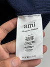 AMI Paris Ami de Coeur Navy Knit Cardigan (L/XL)