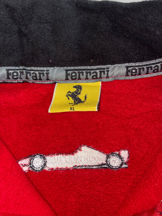 Ferrari Fleece Jacket  Vintage Ferrari F1 Official Licensed Red Fleece Jacket (XL/2XL)