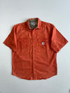 Carhartt FR Twill Work Shirt Short Sleeve – Faded Burnt Orange (2Xl)