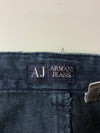 Vintage Armani Jeans AJ Dark Wash Straight Leg Denim (W:36) (L:44)