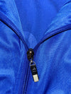 Adidas Blue & White Striped Track Jacket (L)