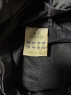 Vintage Adidas Black Hooded Football Rain Jacket (2XL/3XL)