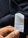 Lacoste | Navy Ribbed Wool Knit Sweater | (XL)