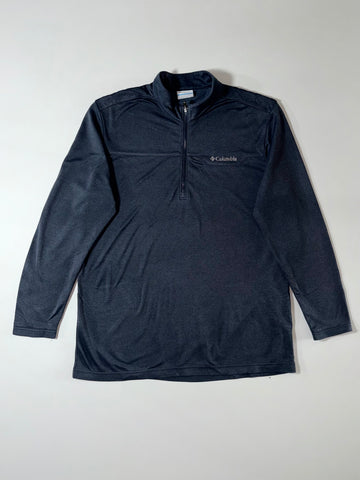 Columbia Sportswear Quarter-Zip Pullover – Heather Navy (XL)