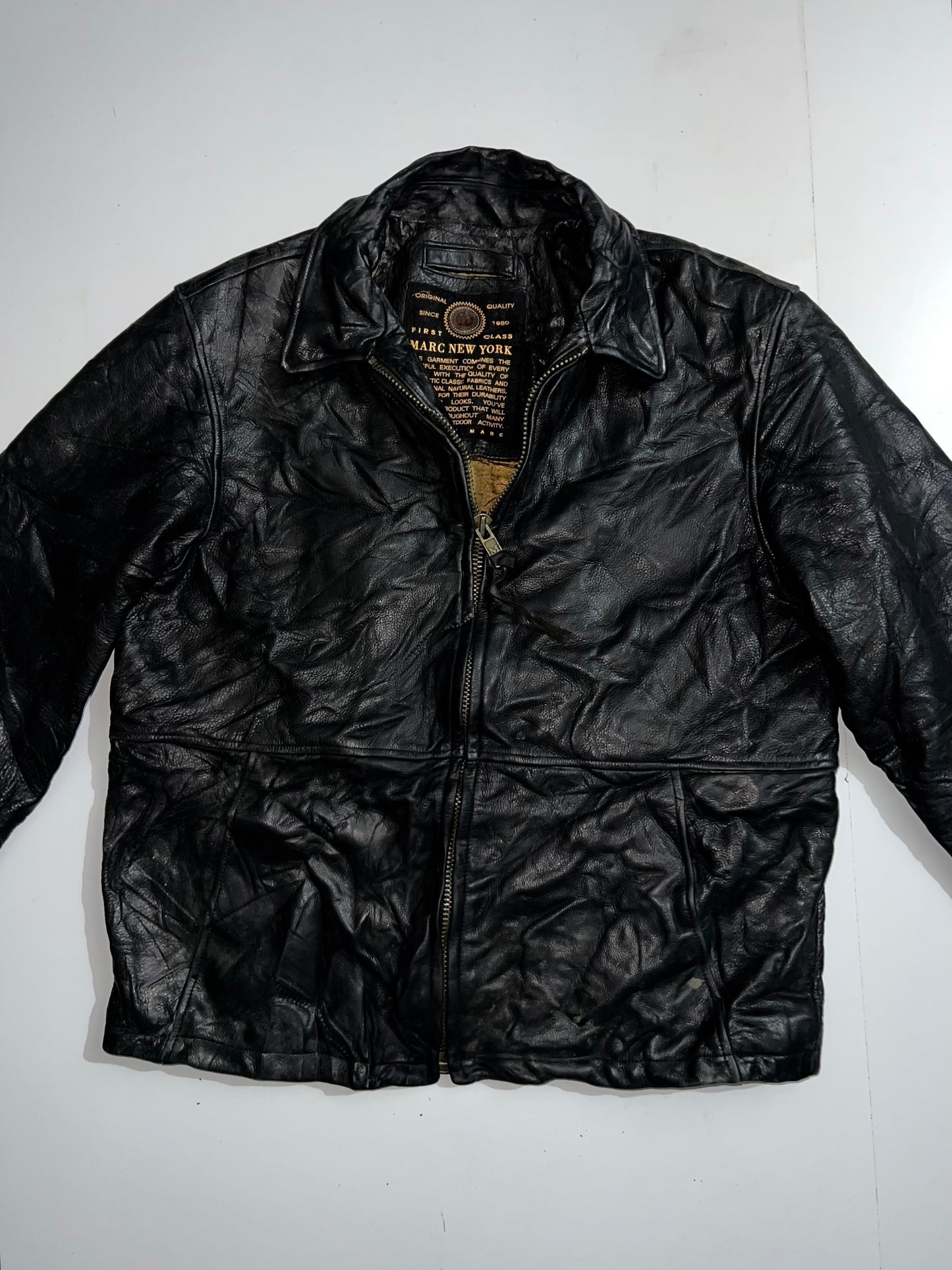 ZMarc NewYork Original Leather Jacket (RARE) (Just not ironed) (L)