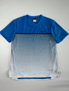 Nike | Blue Striped Dri-FIT Tennis Tee | (L)