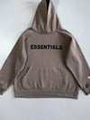 Fear of God Essentials | Logo Hoodie | Taupe/Mocha (L/XL)