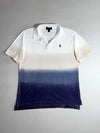 Polo Ralph Lauren Dip-Dye Ombre Polo  White Navy (M)