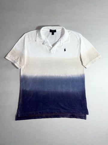 Polo Ralph Lauren Dip-Dye Ombre Polo  White Navy (M)