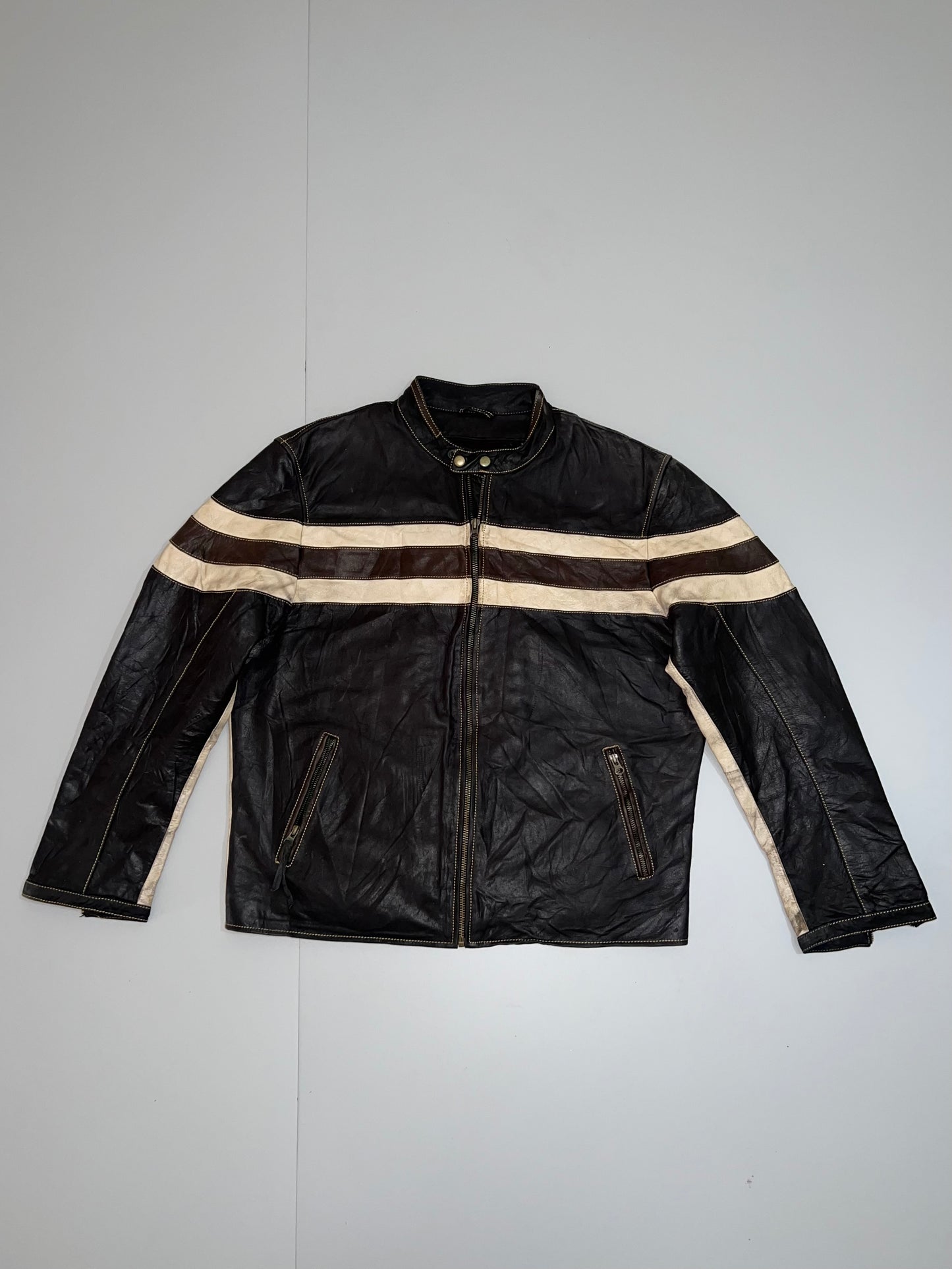 ZSuper Premium Original Leather Jacket (RARE) (XL)