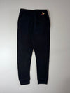 Roots Canada Embroidered Beaver Logo Fleece Joggers – Black (W:32) (L:43)
